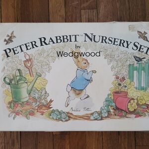 Vintage Wedgwood Peter Rabbit Nursery Set